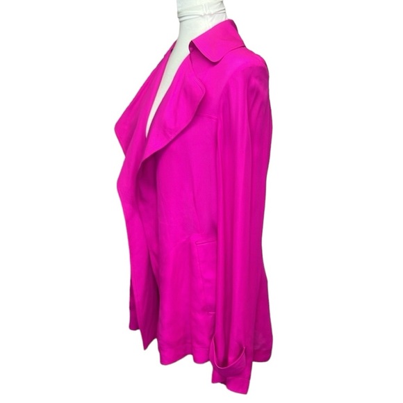 Newport News Silk Shacket - Picture 2 of 5